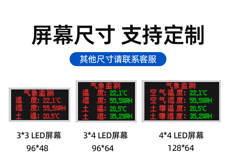 大棚溫濕度LED屏(圖3)